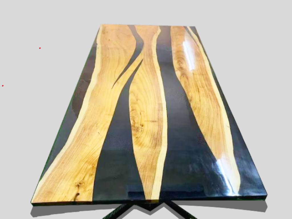 Epoxy Table, dining, sofa, center table top Live Edge Walnut Table ,Custom Order, Epoxy Resin River Table